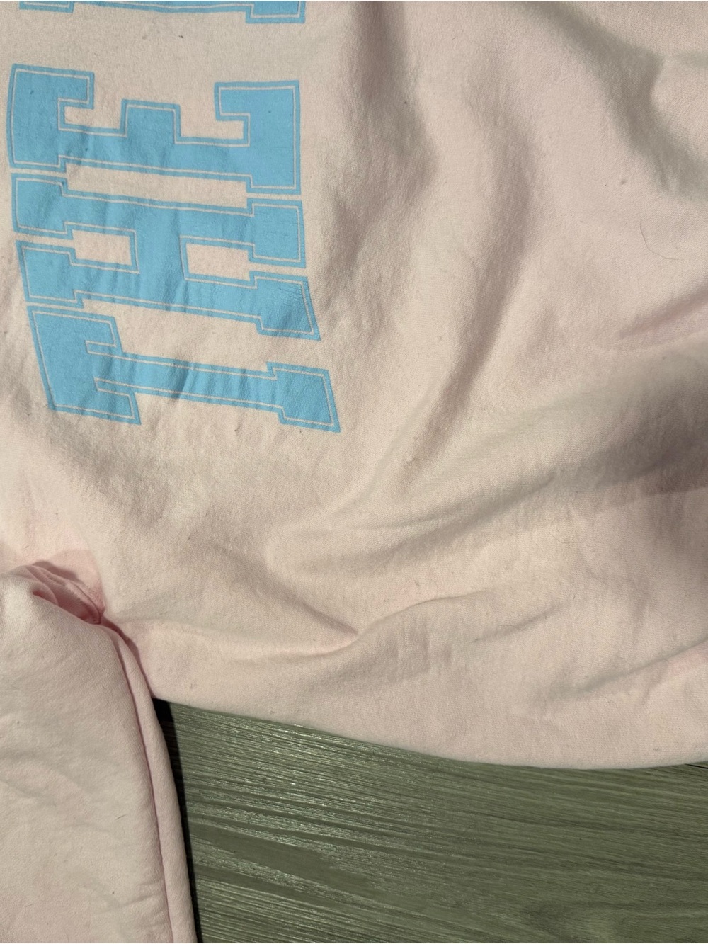 The Bar Soft Pink Crewneck Sweatshirt - Picture 2 of 5